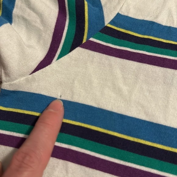 Vintage Guess Striped Tee Shirt - Picture 7 of 7